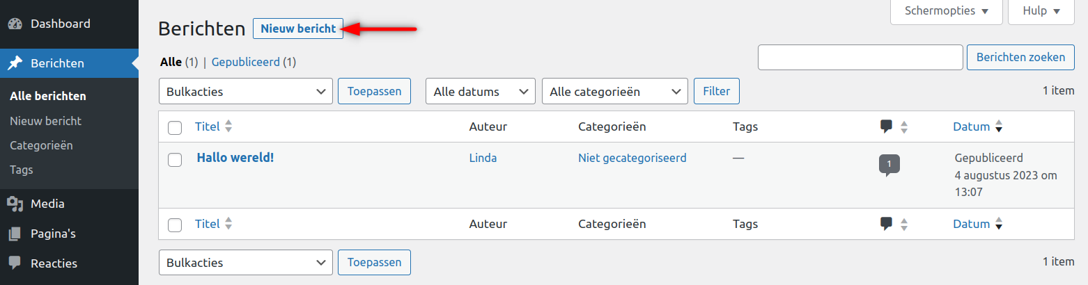 Nieuw bericht maken in WordPress.png
